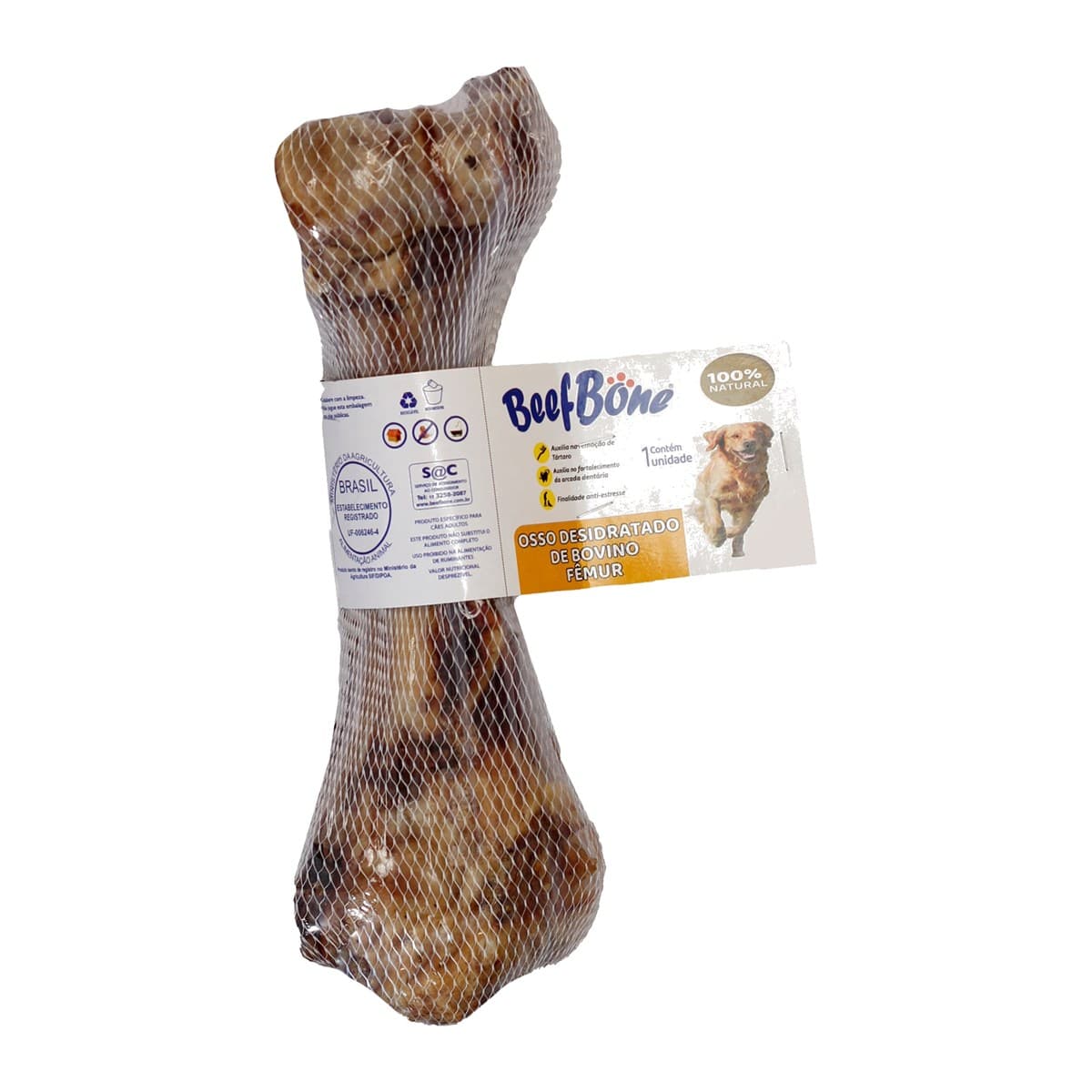 Osso Bovino Desidratado Fêmur